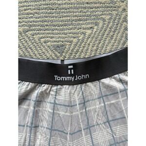 Women's Tommy John Second Skin Micro Modal Spandex Pants - Gray/Blue/White - Med